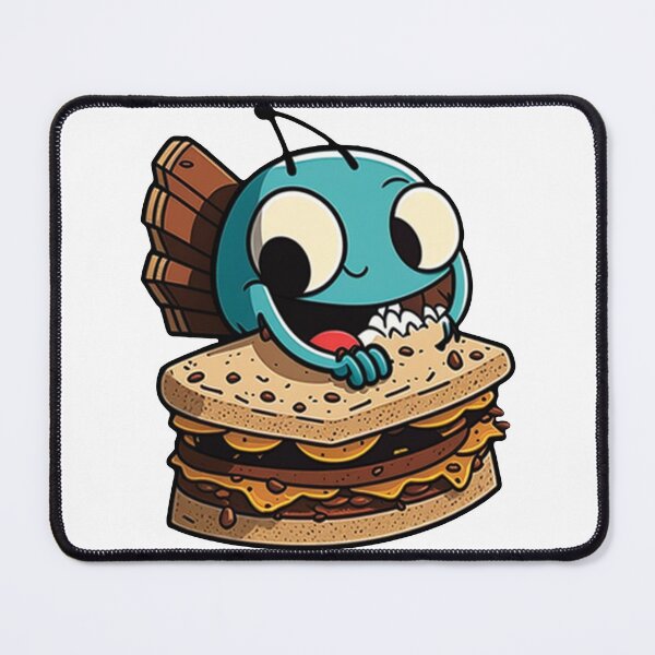 Item preview, Fly Eating Bread designed and sold by AstroStickerCo.