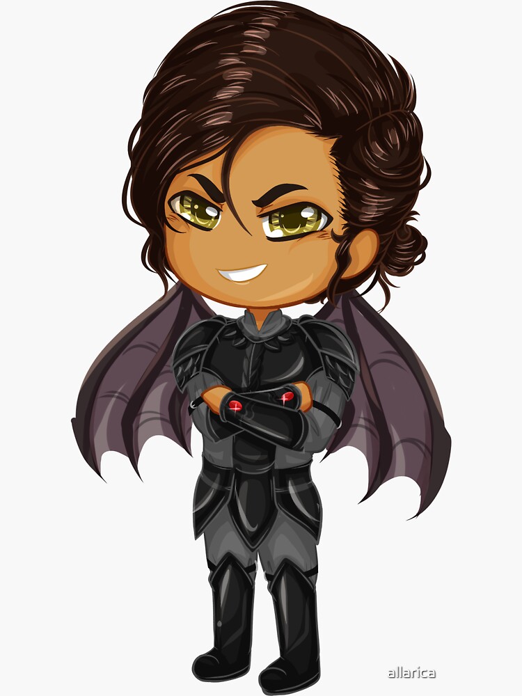 Cassian Sticker by allarica