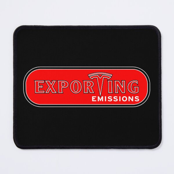 Item preview, EXPORTING EMISSIONS.RED/BLACK/WHITE. designed and sold by 5hertz.