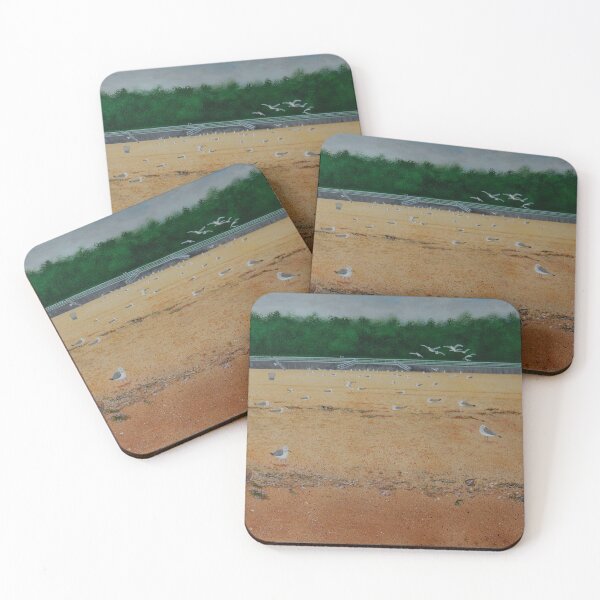 Item preview, Seagulls at Low Tide Beach designed and sold by CoolStuff1138.