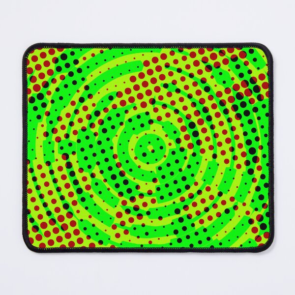 Item preview, Spiral and dots - green version designed and sold by Katarina Spiralo.