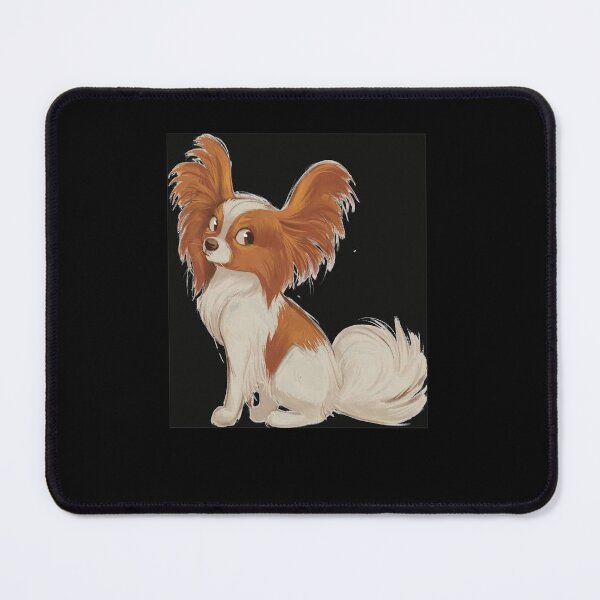 Item preview, papillon dog designed and sold by AyOuBNSB.