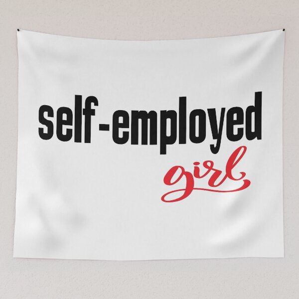 Item preview, Self Employed Girl Entrepreneur  Startup Just Believe in Yourself Inspirational designed and sold by ProjectX23.