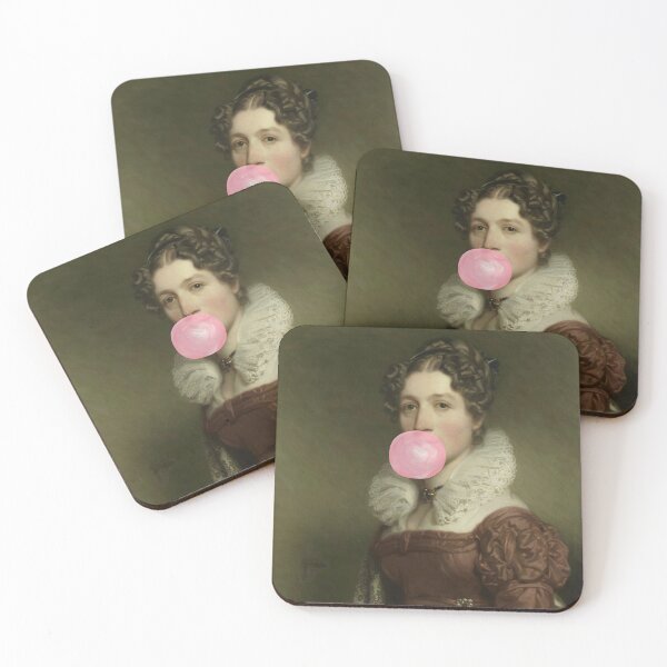 Item preview, Portrait of Jacoba Vetter (with gum) designed and sold by CastlesClassics.