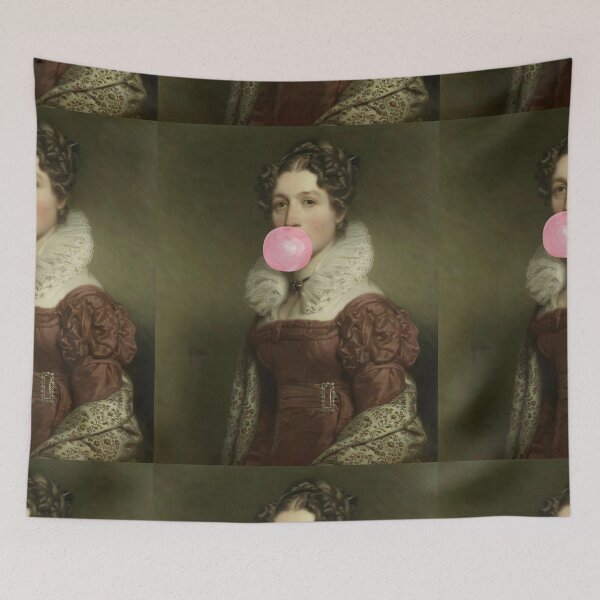 Item preview, Portrait of Jacoba Vetter (with gum) designed and sold by CastlesClassics.