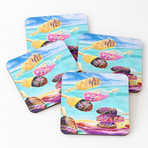 Item preview, Ice cream on the beach  designed and sold by Madeline  Glines.