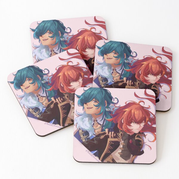 Item preview, Kaeya & Diluc (Genshin Impact) designed and sold by Mamushi.
