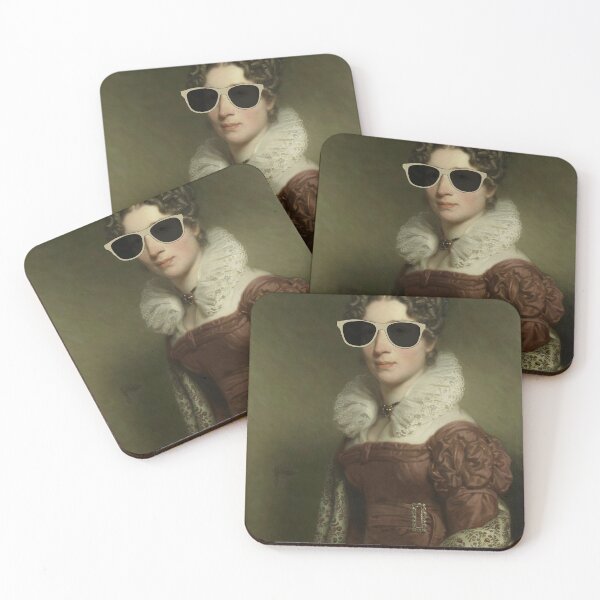 Item preview, Portrait of Jacoba Vetter (in sunglasses) designed and sold by CastlesClassics.
