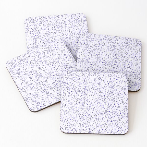 Item preview, Blue Japanese Flowers Pattern designed and sold by WonderLang.
