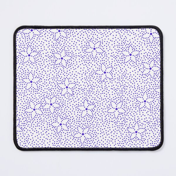 Item preview, Blue Japanese Flowers Pattern designed and sold by WonderLang.