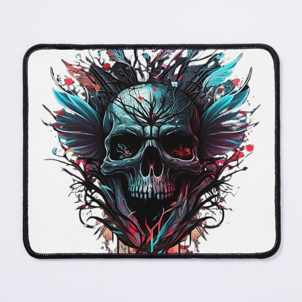 Item preview, spring mix skull designed and sold by bobbobroberts.
