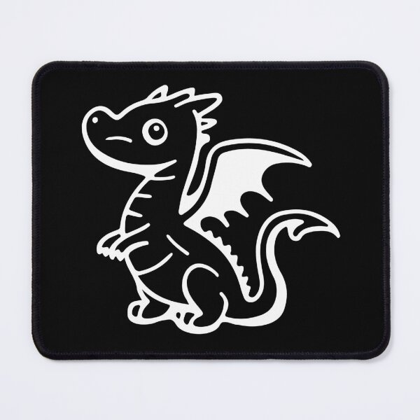 Item preview, cute and adorable winged little dragon designed and sold by close-up.biz.