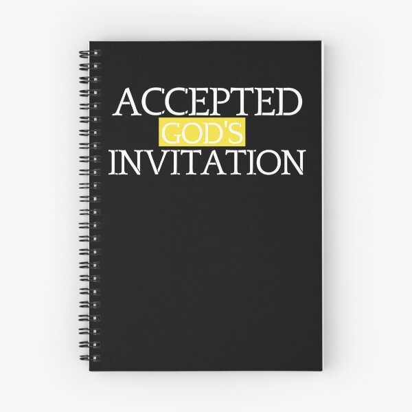 Item preview, Accepted God's Invitation designed and sold by Tish K..
