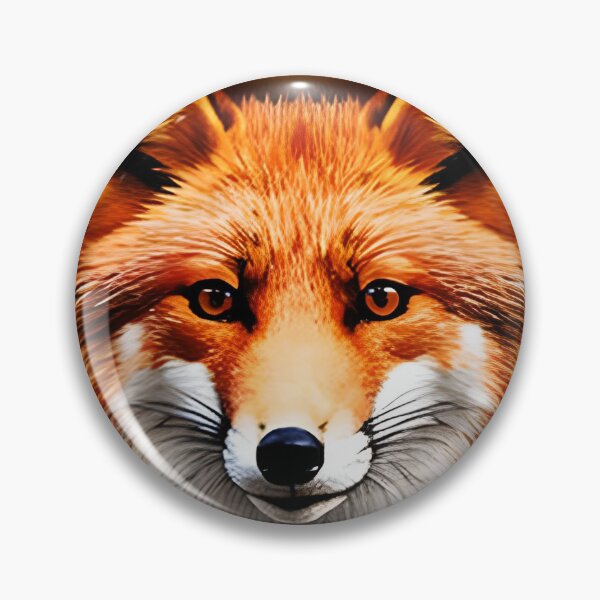 Item preview, Realistic Fox Sticker designed and sold by TopStickerShop.