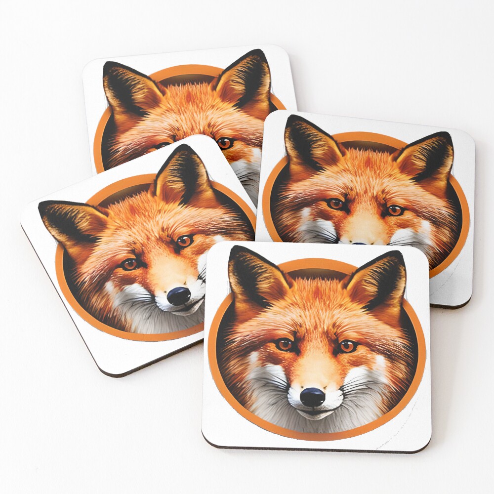 Item preview, Coasters (Set of 4) designed and sold by TopStickerShop.