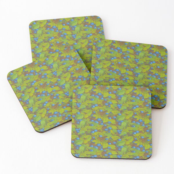Item preview, Blueberry Leafy Wonderland designed and sold by ArtificialCraft.