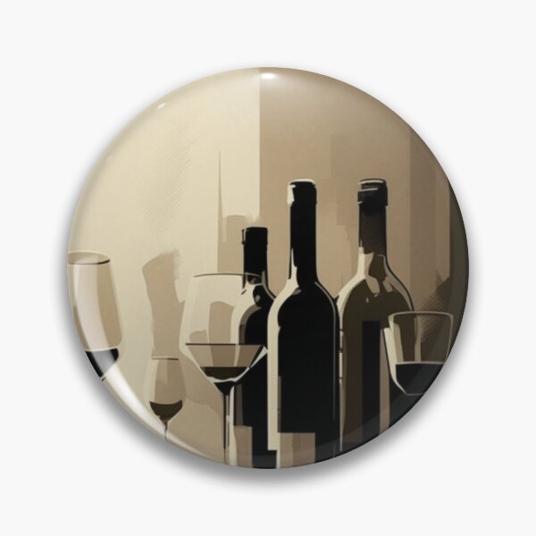 Item preview, Restaurant Wine Bottle Wine Glasses  designed and sold by Alper Billik.