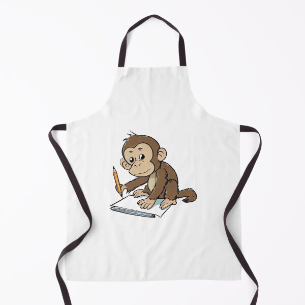 Item preview, monkey is drawing designed and sold by alnamla.