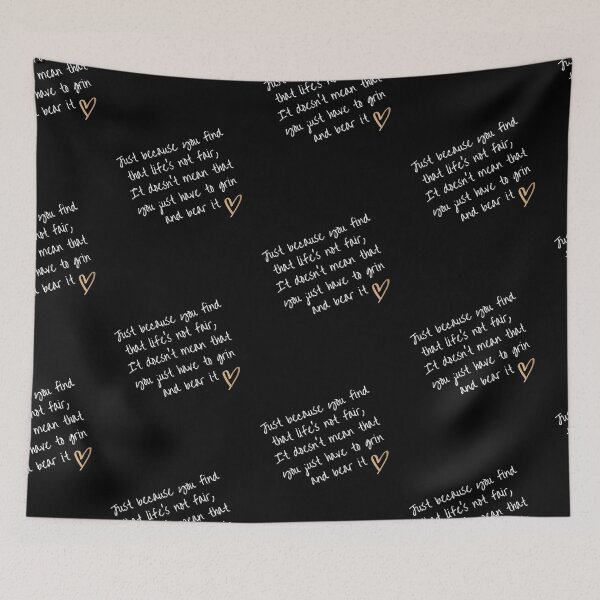 Item preview, Matilda Just Because You Find That Life's Not Fair designed and sold by ArtfulDodger9.