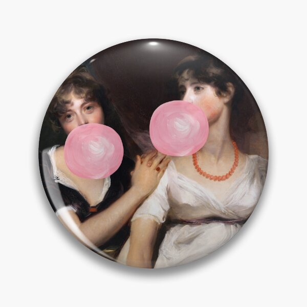 Item preview, Portrait of Charlotte and Sarah Carteret-Hardy (with gum) designed and sold by CastlesClassics.