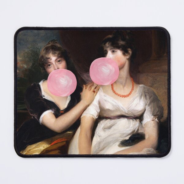 Item preview, Portrait of Charlotte and Sarah Carteret-Hardy (with gum) designed and sold by CastlesClassics.
