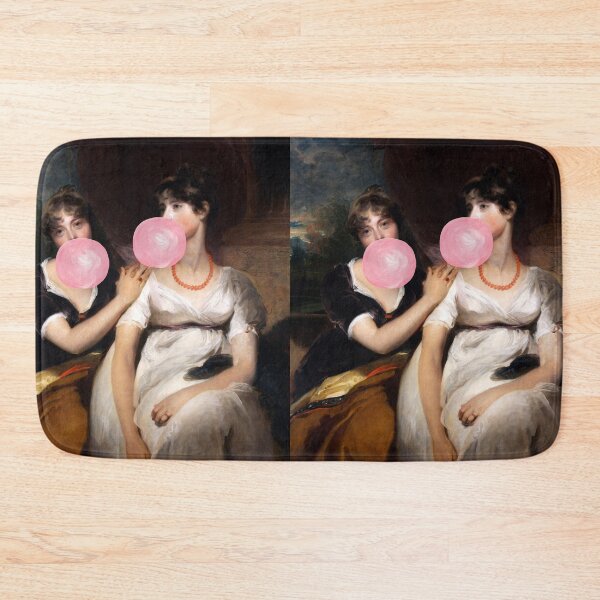 Item preview, Portrait of Charlotte and Sarah Carteret-Hardy (with gum) designed and sold by CastlesClassics.