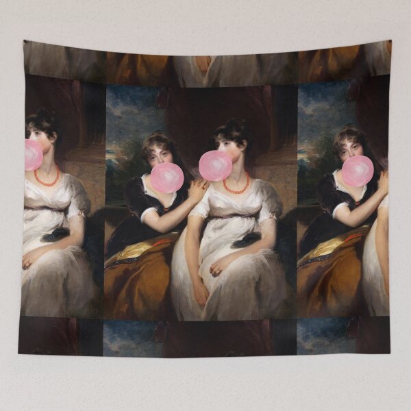 Item preview, Portrait of Charlotte and Sarah Carteret-Hardy (with gum) designed and sold by CastlesClassics.