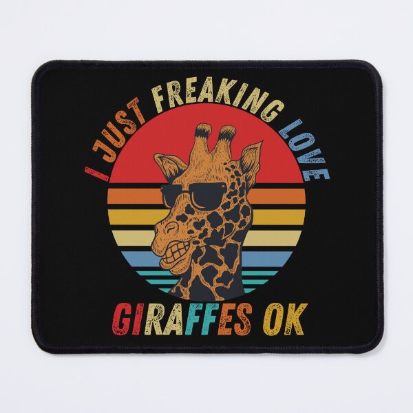 Item preview, I Just Freaking Love Giraffes Ok designed and sold by Nicet-shirt1.