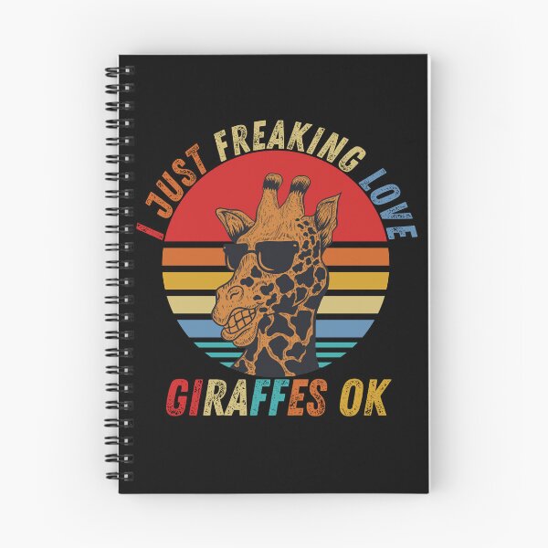 Item preview, I Just Freaking Love Giraffes Ok designed and sold by Nicet-shirt1.