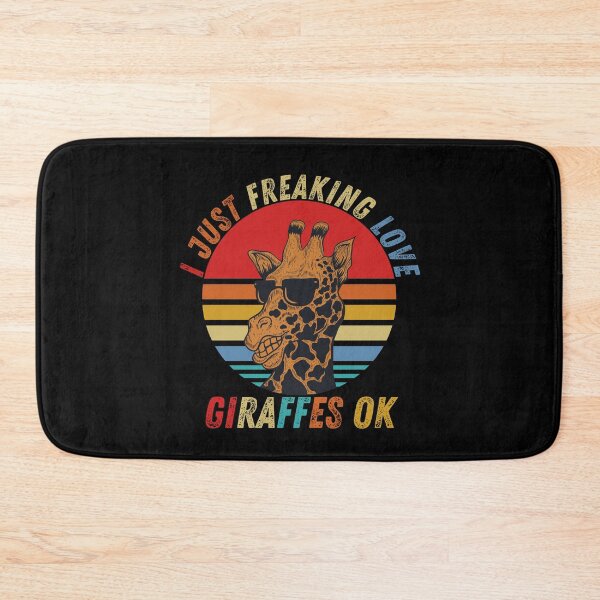 Item preview, I Just Freaking Love Giraffes Ok designed and sold by Nicet-shirt1.