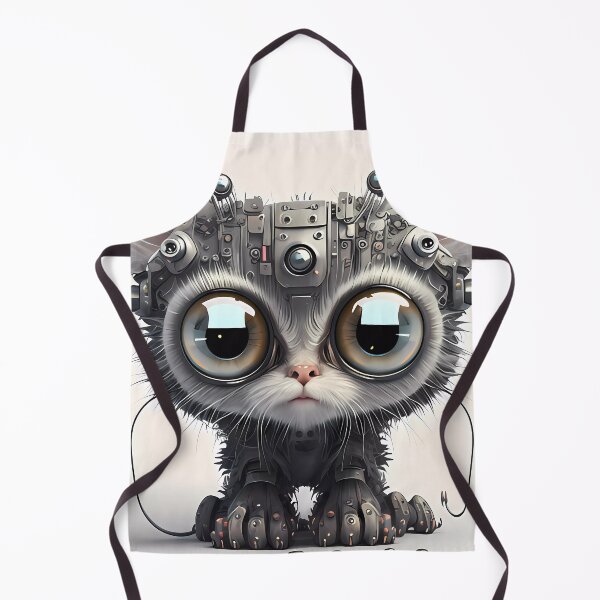 Item preview, Funny robot cat designed and sold by SMILE88.