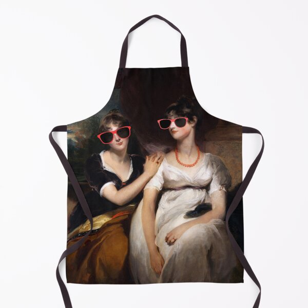 Item preview, Portrait of Charlotte and Sarah Carteret-Hardy (in sunglasses) designed and sold by CastlesClassics.