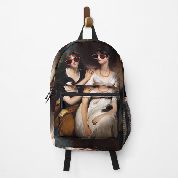 Item preview, Portrait of Charlotte and Sarah Carteret-Hardy (in sunglasses) designed and sold by CastlesClassics.
