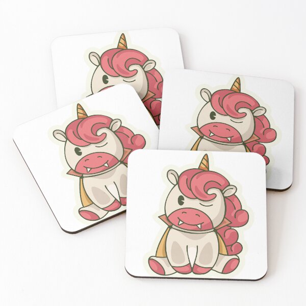 Item preview, Cute Unicorn Vampire Sticker designed and sold by MansourMubarki.