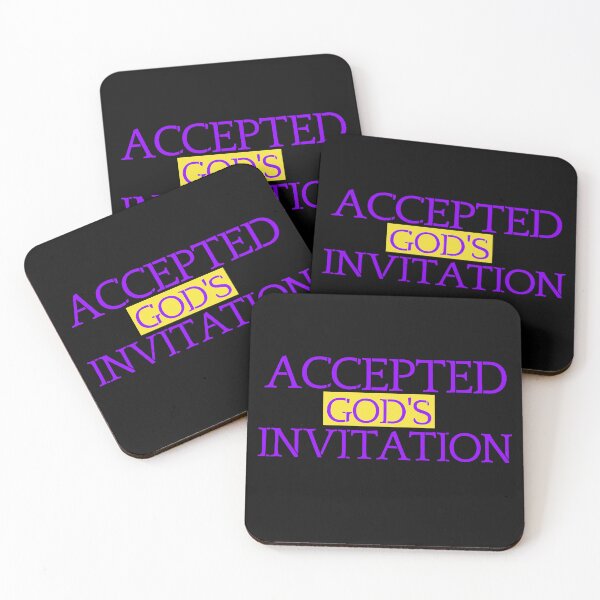 Item preview, Accepted God's Invitation designed and sold by Tish K..