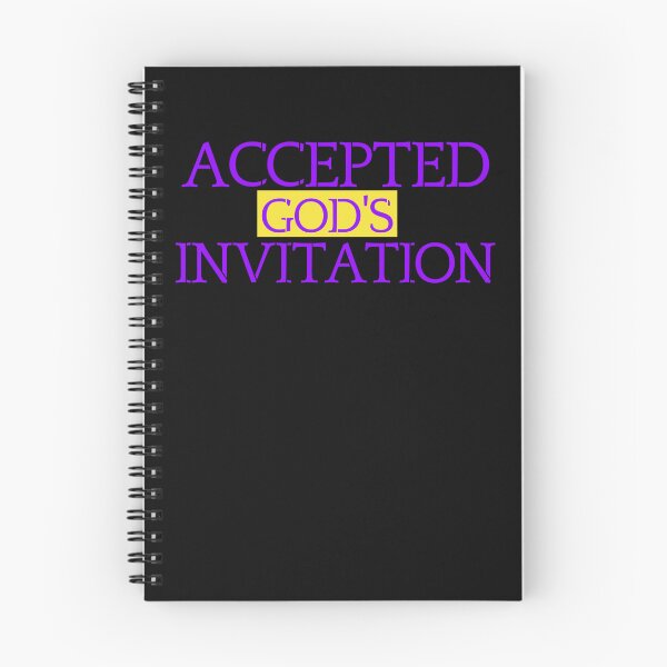 Item preview, Accepted God's Invitation designed and sold by Tish K..