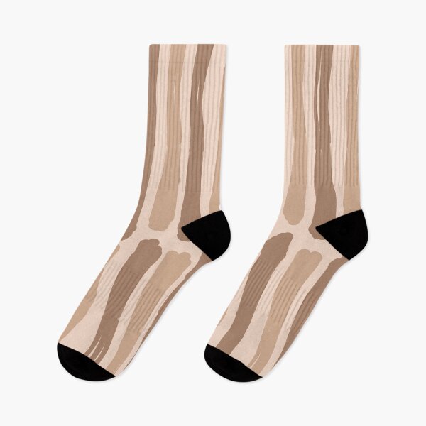 Item preview, Iconic Japandi Style Beige Minimalist Stripes Pattern designed and sold by Deutschic.