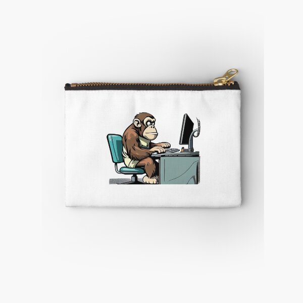 Item preview, monkey is working designed and sold by alnamla.