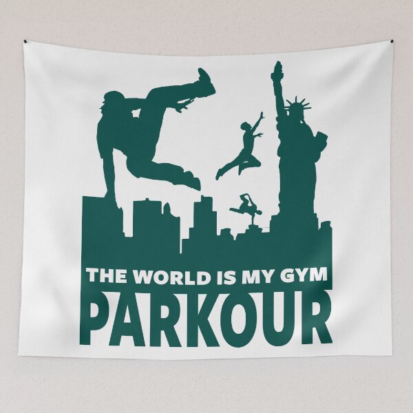 Item preview, PARKOUR - FREERUNNING - TRACEUR designed and sold by ShirtWreck.