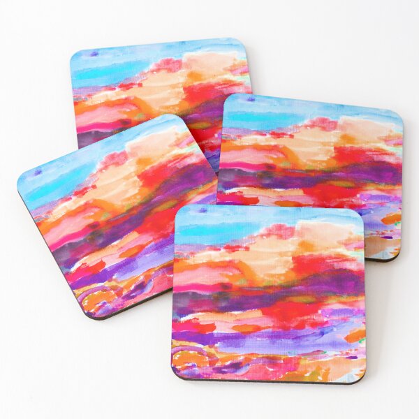 Item preview, Sunset watercolor designed and sold by Tanya Zevallos.