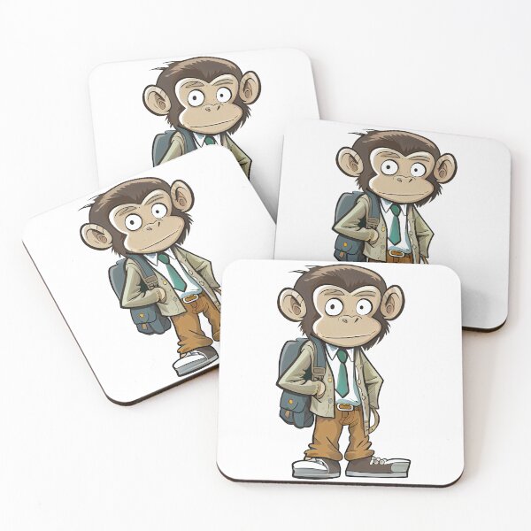 Item preview, monkey shcoolboy designed and sold by alnamla.
