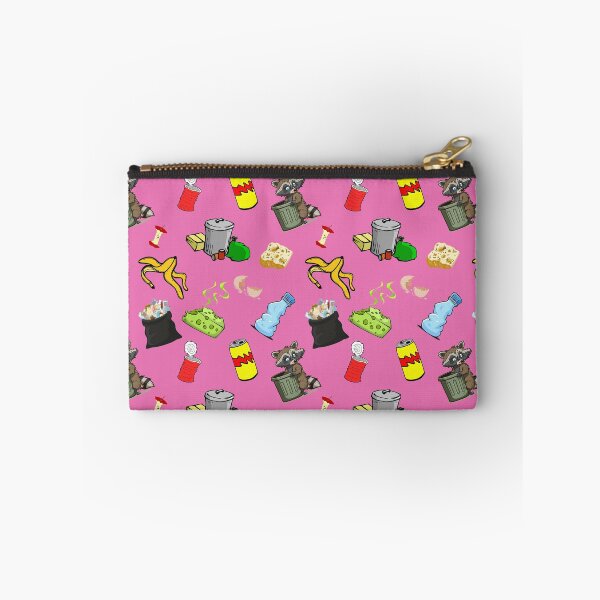 Item preview, Raccoon Garbage Pattern - Pink Background designed and sold by Unicorn Trainwreck.