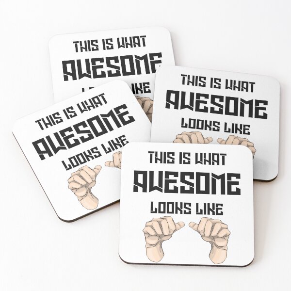 Item preview, This is what awesome looks like pt3- with hands pointing at self designed and sold by -short- & EPIC shop.