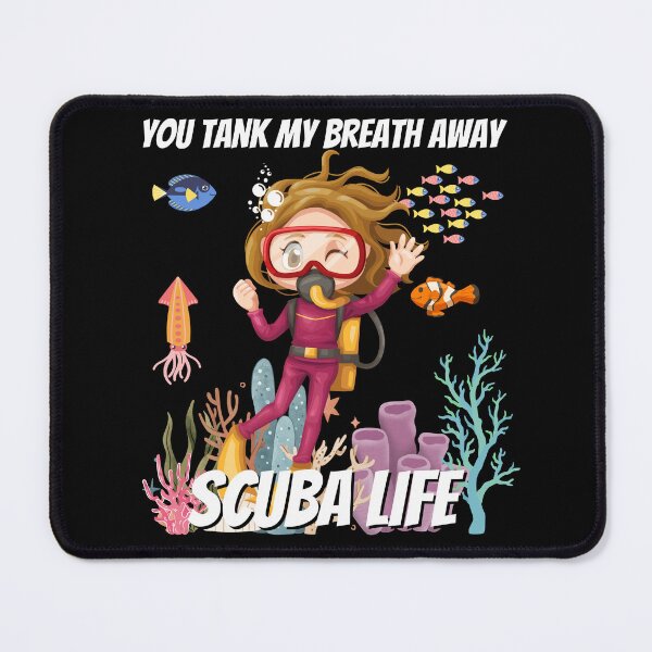 Item preview, You Tank My Breath Away - SCUBA Life - Female designed and sold by emoney14.