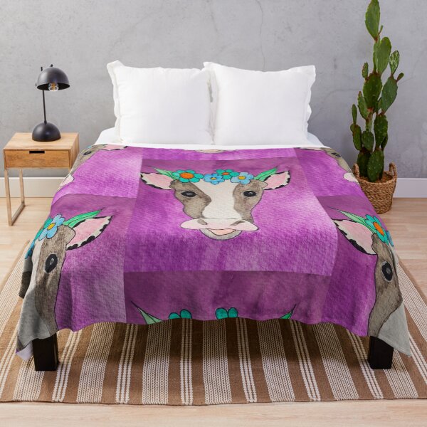 Item preview, Floral Cow designed and sold by etherealwonders.