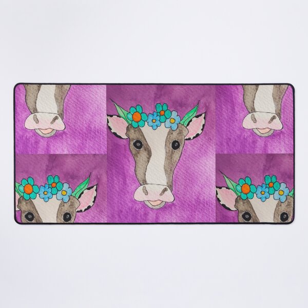 Item preview, Floral Cow designed and sold by etherealwonders.
