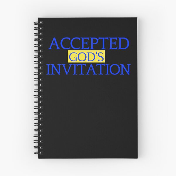 Item preview, Accepted God's Invitation designed and sold by Tish K..