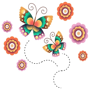 Artwork thumbnail, Butterflys In Spring by Timeknights