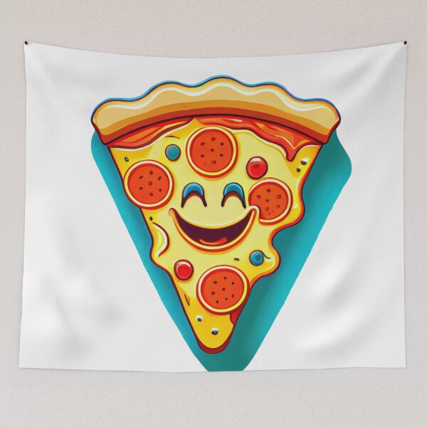 Item preview, "Pizza with Personality: A Whimsical Slice of Art" designed and sold by Mykhailov.