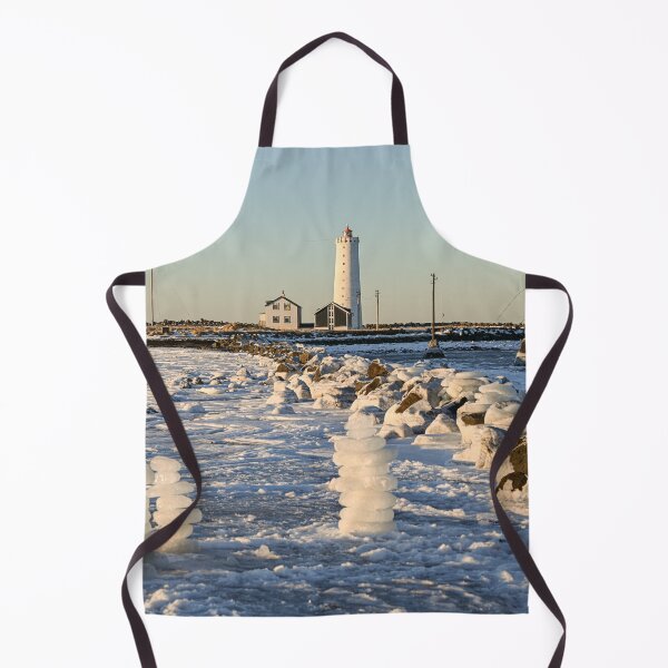 Item preview, The Lighthouse of Grótta designed and sold by Kate-P-.